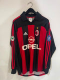 AC Milan 2000/01 - Home - Simone #69 *AUTOGRAPHED*
