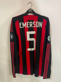 AC Milan 2008/09 - Home - Long Sleeve - Emerson #5 *MATCH ISSUE*