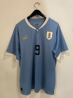 Uruguay 2022 World Cup - Home - L. Suarez #9 *PLAYER ISSUE*