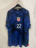 USA 2022 World Cup - Away - Yedlin #22 *AUTOGRAPHED*