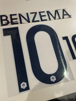 Benzema 2014 - Away - Name Set