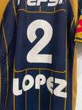 Pumas 2003/04 - Away - Lopez #2 *MATCH ISSUE*