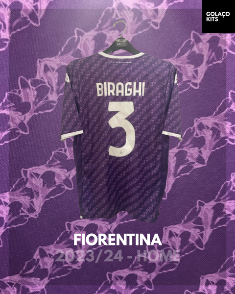 Fiorentina 2023/24 - Home - Biraghi #3 (Basic Version)