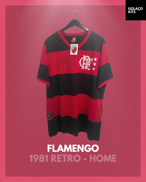 Flamengo 1981 Retro - Home - #10 *BNWT*