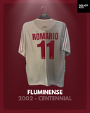 Fluminense 2002 - Centennial - Romario #11 *MATCH WORN*