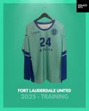 Fort Lauderdale United - Training - Long Sleeve - #24 - Womens