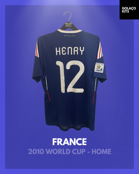 France 2010 World Cup - Home - Henry #12