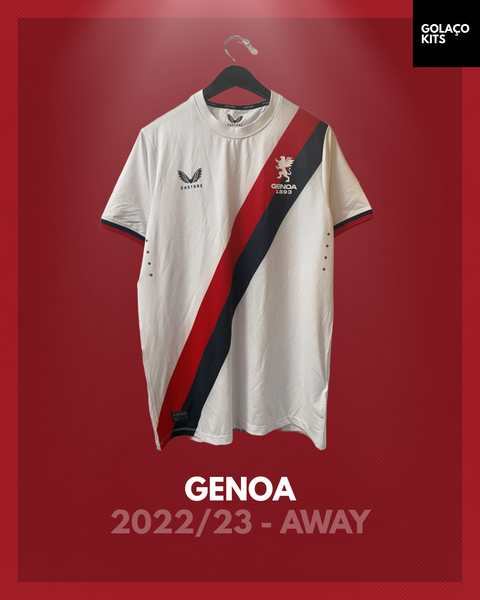 Genoa 2022/23 - Away *PLAYER ISSUE* *BNWOT*