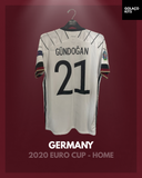 Germany 2020 Euro Cup - Home - Gundogan #21 *BNWT*