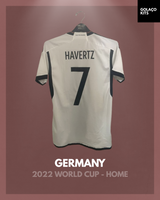 Germany 2022 World Cup - Home - Havertz #7