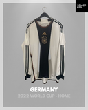 Germany 2022 World Cup - Home - Long Sleeve