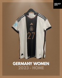 Germany Women 2023 - Home - Krumbiegel #27 *PLAYER ISSUE*