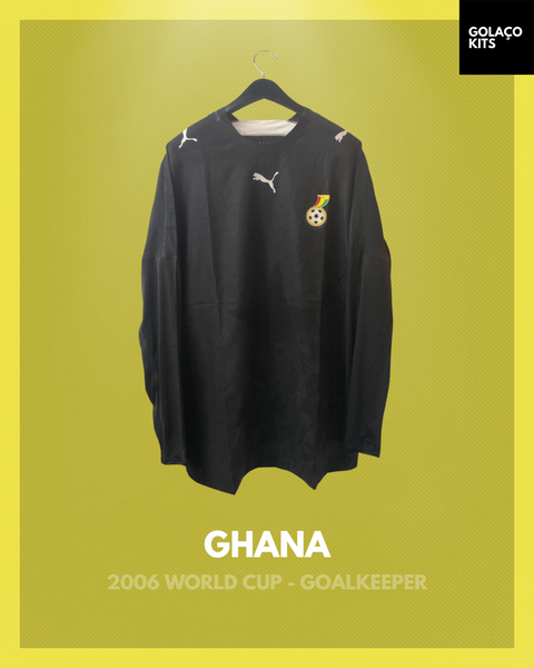 Ghana 2006 World Cup - Goalkeeper - Long Sleeve *PLAYER ISSUE* *BNWT*