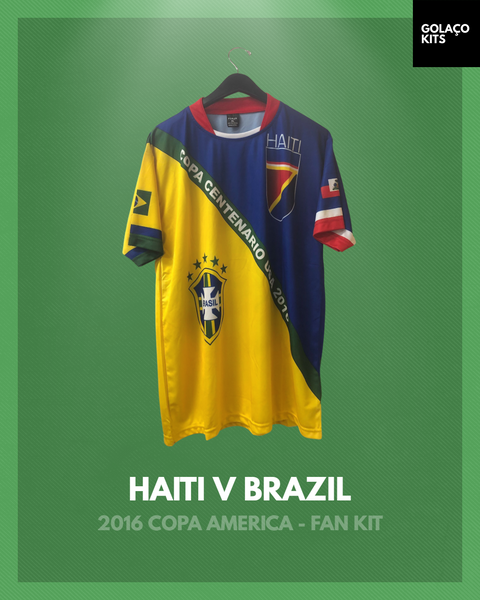 Haiti vs Brazil 2016 Copa America Centenario - Fan Kit