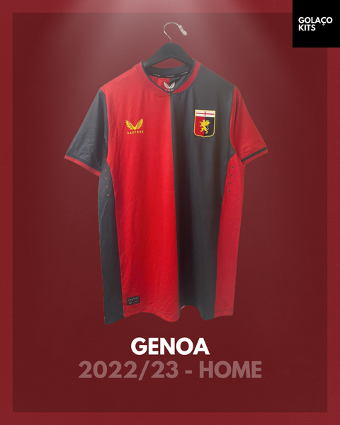 Genoa 2022/23 - Home *PLAYER ISSUE* *BNWOT*