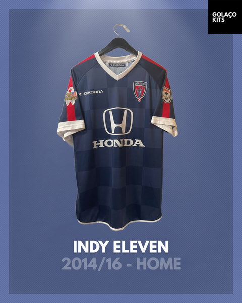 Indy Eleven 2014/16 - Home - Watson Siriboe #3 *MATCH WORN*