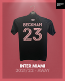 Inter Miami 2021/22 - Away - Beckham #23