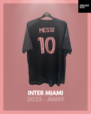 Inter Miami 2025 - Away - Messi #10 *PLAYER ISSUE*