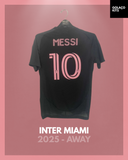 Inter Miami 2025 - Away - Messi #10 *PLAYER ISSUE*
