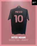 Inter Miami 2025/26 - Away - Messi #10 *BNWT*