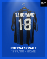 Internazionale 1999/00 - Home - Zamorano #18