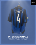 Internazionale 2003/04 - Home - Zanetti #4