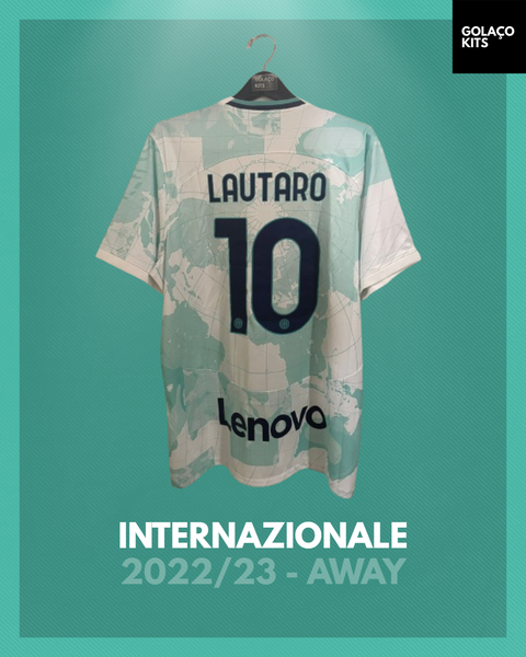 Internazionale 2022/23 - Away - Lautaro #10 *BNWT*