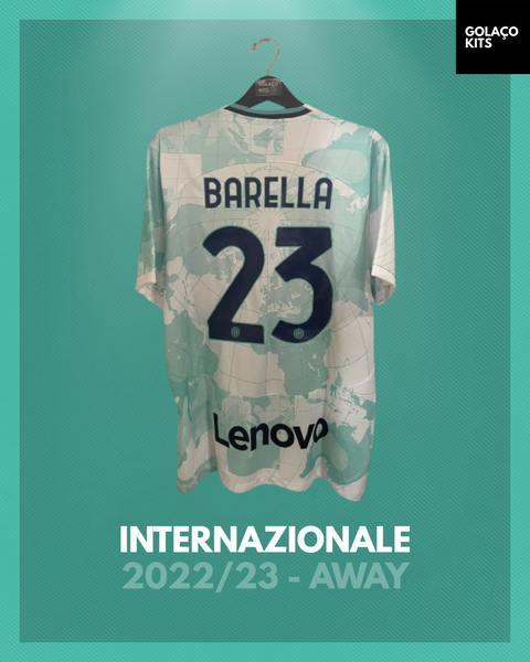Internazionale 2022/23 - Away - Barella #23 *BNWT*
