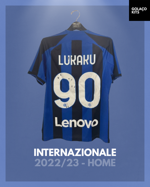 Internazionale 2022/23 - Home - Lukaku #90