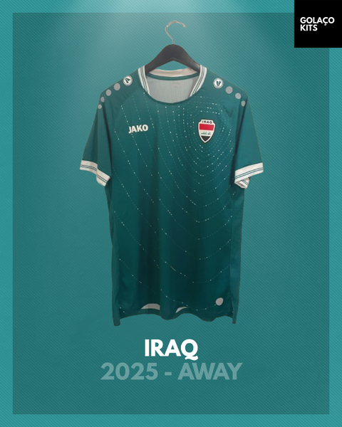 Iraq 2025 - Away *PLAYER ISSUE* *BNWOT*