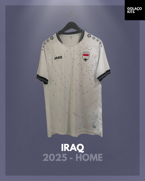 Iraq 2025 - Home *PLAYER ISSUE* *BNWOT*