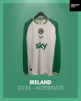 Ireland 2024 - Alternate - Long Sleeve *PLAYER ISSUE* *BNWOT*