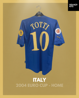 Italy 2004 Euro Cup - Home - Totti #10