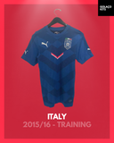 Italy 2015/16 - Training