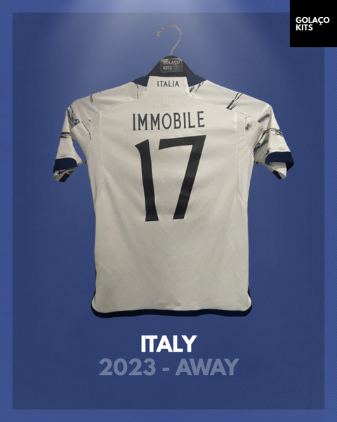 Italy 2023 - Away - Immobile #17