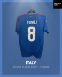 Italy 2024 Euro Cup - Home - Tonali #8 *BNWT*