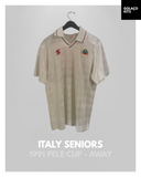Italy Seniors 1991 Pele Cup - Away - #3 *MATCH WORN*