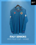 Italy Seniors 1991 Pele Cup - Home - Long Sleeve - #14 *MATCH WORN*