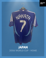 Japan 2006 World Cup - Home - Nakata #7