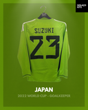 Japan 2022 World Cup - Goalkeeper - Long Sleeve - Suzuki #23
