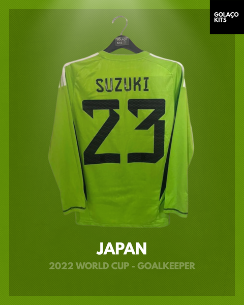Japan 2022 World Cup - Goalkeeper - Long Sleeve - Suzuki #23