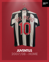 Juventus 2007/08 - Home - Del Piero #10