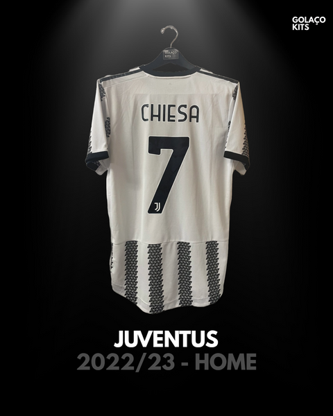 Juventus 2022/23 - Home - Chiesa #7 *PLAYER ISSUE*
