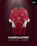 Kaiserslautern 2002/03 - Home *AUTOGRAPHED*