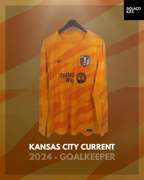Kansas City Current 2024 - Goalkeeper - Long Sleeve *BNWT*