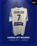 Kansas City Wizards 2006/07 - Away - Johnson #7 *MATCH WORN*