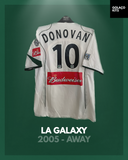 LA Galaxy 2005 - Away - Donovan #10  *MATCH WORN*