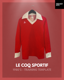 Le Coq Sportif 1980's - Training Template - Long Sleeve *BNWT*
