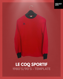 Le Coq Sportif - 1980's/90's - Template - Long Sleeve