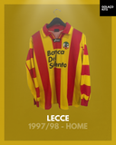 Lecce 1997/98 - Home - Long Sleeve *AUTOGRAPHED*